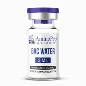 Product Features Product Name: Bacteriostatic Water Volume: 3 mL Product Type: Sterile Laboratory Diluent Contains: Sterile Water with 0.9% Benzyl Alcohol Packaging: Sterile, secure vial Shipping: Fast U.S. shipping Intended Use: Laboratory and scientific research